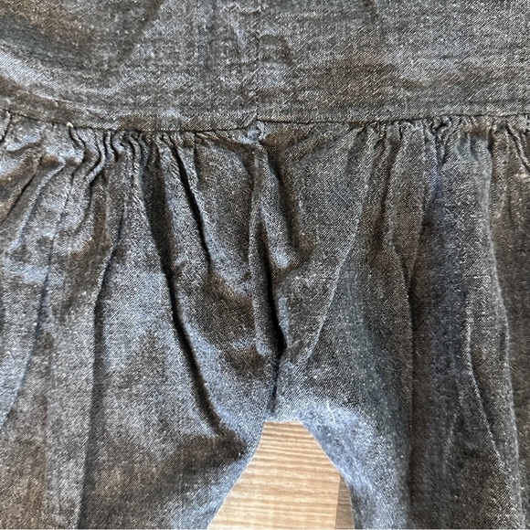 Handmade Maharaja Handcrafted 2-Piece Set Gray Embroidered Tunic & Pants Lounge - Picture 4 of 15